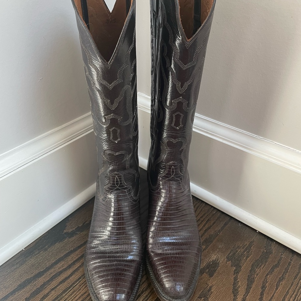 Excellent condition AMMONS cowboy boots. CUSTOM MADE